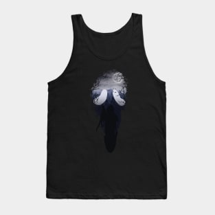 Ghost face landscape Tank Top